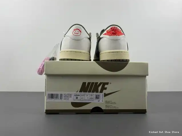 Kick Theory AIR DM7866-200 OLIVE OG JORDAN SCOTT MEDIUM TRAVIS 1 X LOW 0501